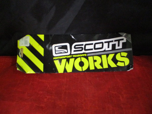 Used Scott Motorsport Works Tearoffs