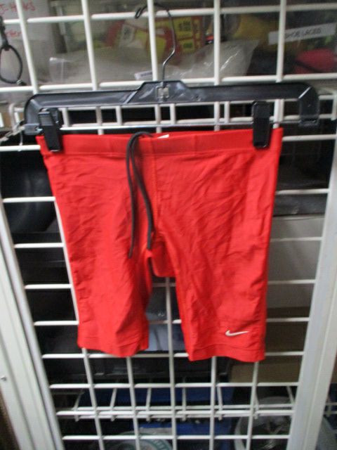 Load image into Gallery viewer, Used Nike Swim Jammer Swim Trunks Youth Size Large
