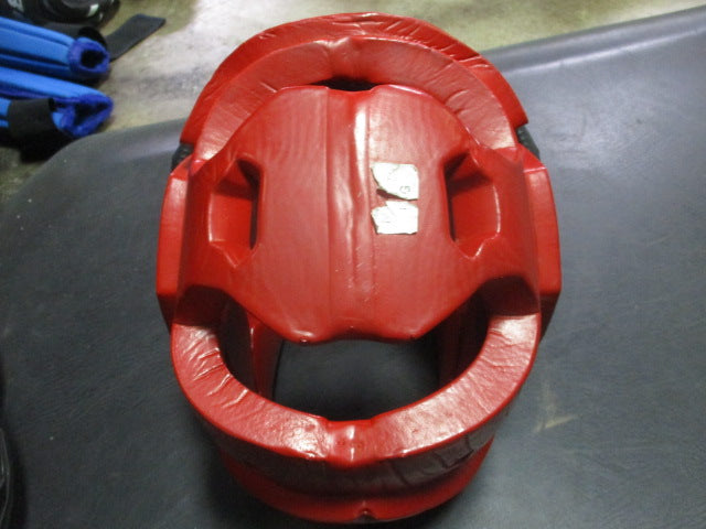 Load image into Gallery viewer, Used Warrior Macho Red Foam Headgear w/ Mask Size Large
