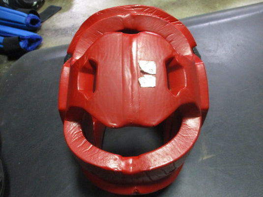 Used Warrior Macho Red Foam Headgear w/ Mask Size Large