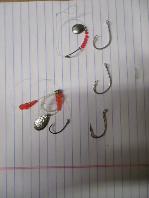 fish lure wedding rings Used Mack's Lure Wedding Rings and 3 Hooks – cssportinggoods