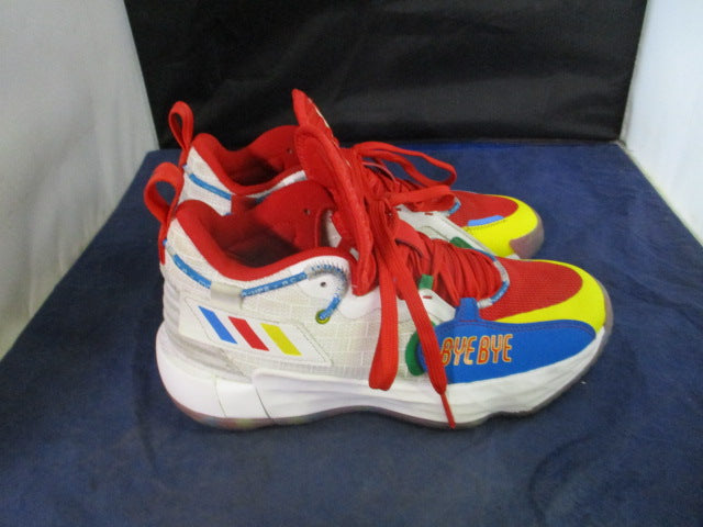 Load image into Gallery viewer, Used Adidas Dame Extply 7 X Lego Basketball Shoes Size 6.5
