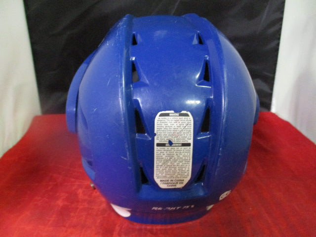 Load image into Gallery viewer, Used Bauer Reakt 75 Hockey Helmet Royal Blue Size Small
