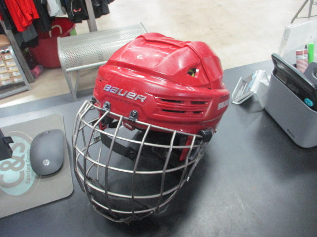 Load image into Gallery viewer, Used Bauer RE-Act 200 Youth Hockey Helmet Size Small
