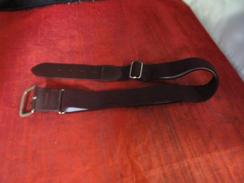 Used All-Star Adult Baseball Belt Maroon