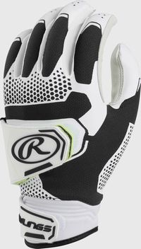 Load image into Gallery viewer, New Rawlings Workhorse Pro Softball Batting Gloves Black Small
