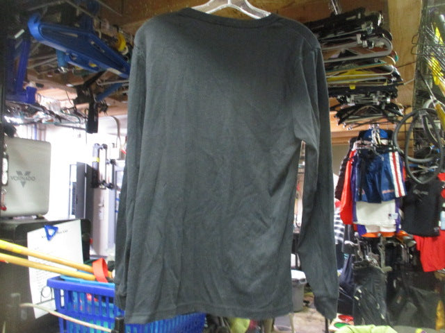 Load image into Gallery viewer, Used American Basics Adult Large Black Long Sleeve Shirt
