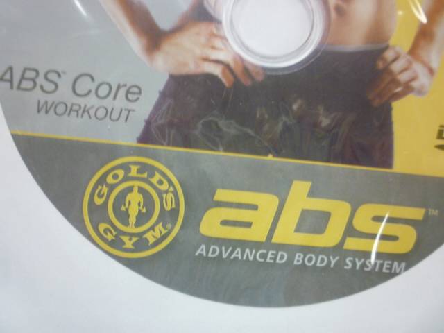 Load image into Gallery viewer, Used GOLD&#39;S GYM ABS Core Workoput DVD
