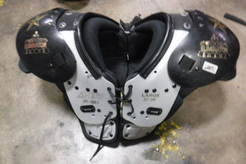 Used All-Star Eliminator Football Shoulder Pads Yth L