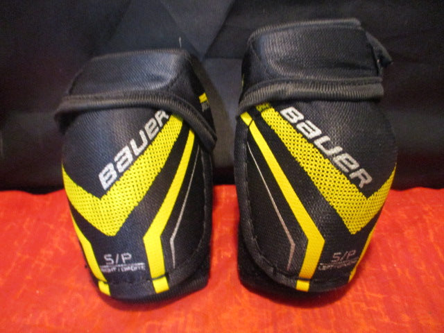 Load image into Gallery viewer, Used Bauer Supreme Elbow Pads Youth Size Small
