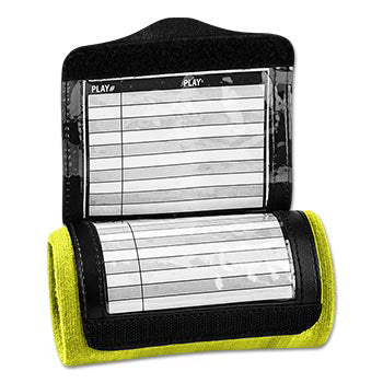 New Champro Triple Wristband Playbook- Optic Yellow Youth