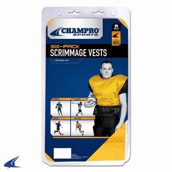 New Champro Intermediate Scrimmage Vest Navy - 6 Pack