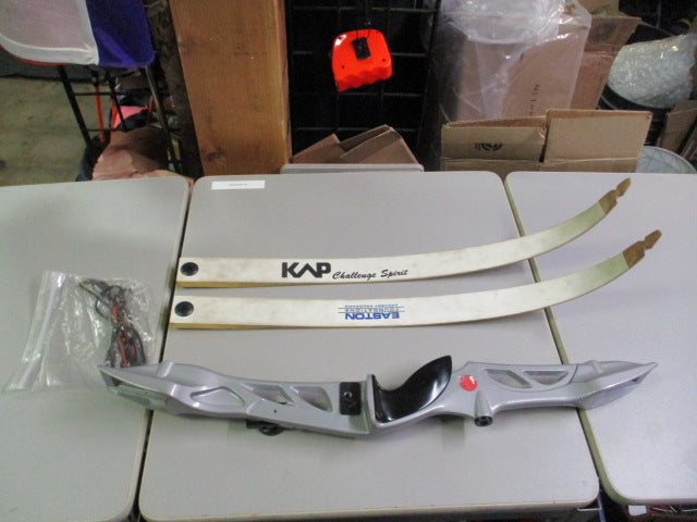 Load image into Gallery viewer, Used Easton Kap Challenge Spirit Pro Style Olympic Bow - 64&quot; , 12 lb
