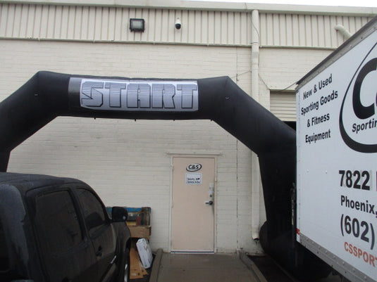 Sewinfla 20' Inflatable Start/Finish Line Arch With Blower