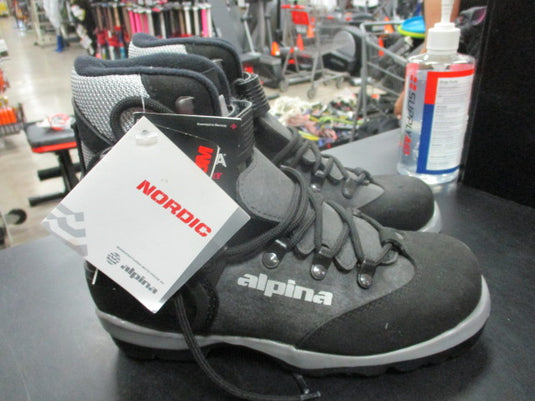 Used Alpina Nordic Cross Country Ski Boots Size 37