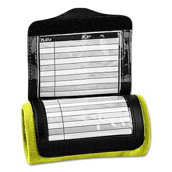 New Champro Triple Wristband Playbook- Optic Yellow PeeWee