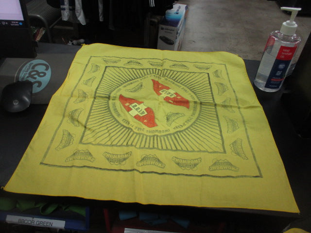 Load image into Gallery viewer, Used Yellow Arizona Snowbowl Bandana 20.5&quot; x 19.5&quot; (never used)
