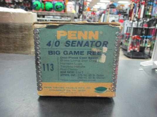 Used Penn 4/0 Senator 113 Reel