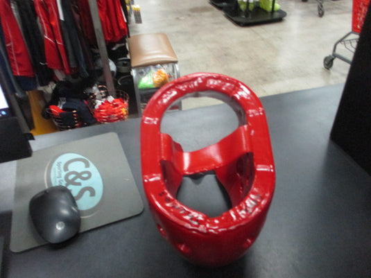 Used Macho Martial Arts Red Head Gear