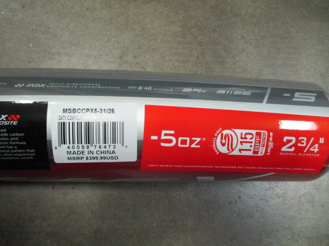 Load image into Gallery viewer, New Marucci Cat X Composite 31&quot; (-5) Baseball Bat

