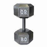 New Cap 80 lb Cast Iron Dumbbell - 1 Qty