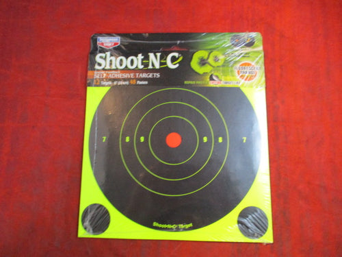 Used Birchwood Shoot-N-C Self- Adhesive Targets