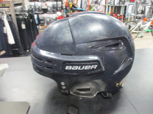 Load image into Gallery viewer, Used Bauer Reakt Size Small Hockey Helmet Navy
