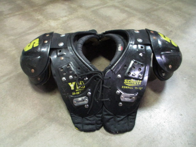 Load image into Gallery viewer, Used Schutt Y-Flex 2.0 Football Shoulder Pads 26-28&quot; X-Small
