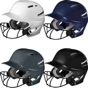 New Demarini Paradox Protege Batting Helmet W/ Mask Size 6 1/2 - Below