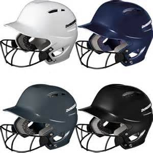 New Demarini Paradox Protege Batting Helmet W/ Mask Size 6 1/2 - Below
