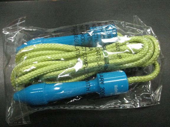 Load image into Gallery viewer, 8&#39; Green/Blue Jump Rope
