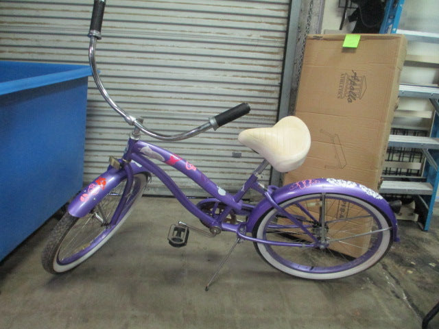 Load image into Gallery viewer, Used Micargi LX 24&quot; Purple Beach Cruiser
