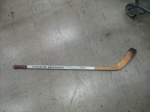 Used Sherwood 5000 Wood Jr Hockey Stick