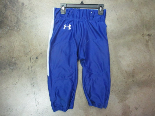 Used Under Armour Royal Blue Football Pants Size Medium