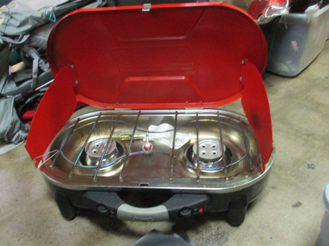 Load image into Gallery viewer, Used Coleman 9948 2-Burner Roadtrip Propane Grill
