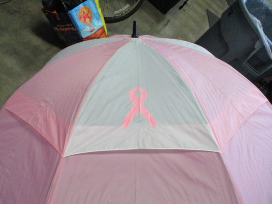 Used Bag Boy Pink Breast Cancer Awareness Golf Umbrella