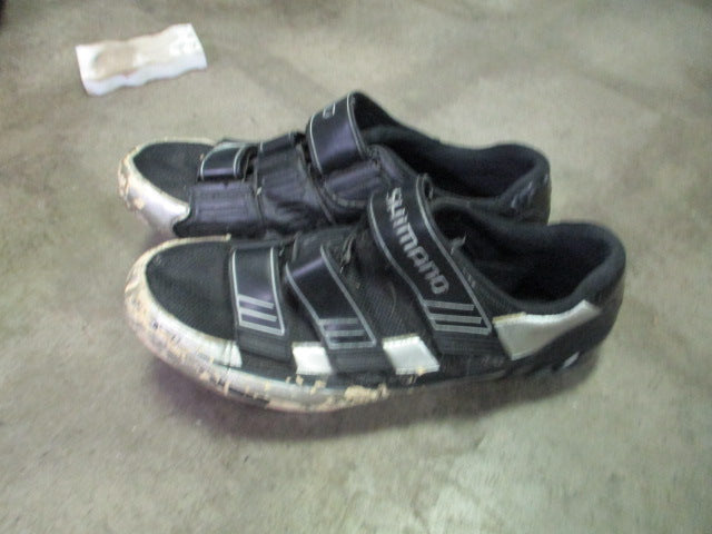 Load image into Gallery viewer, Used Shimano SPD SL Cycling Shoes Size 10.5
