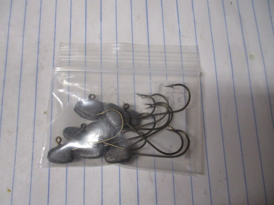 Used Weighted Fishing Hooks - 10 ct