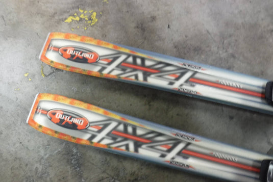 Used Dynastar Outland 180cm Skis With Look Bindings