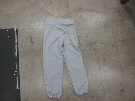 Used Champro Grey Youth Medium Elastic Bottom Baseball Pants