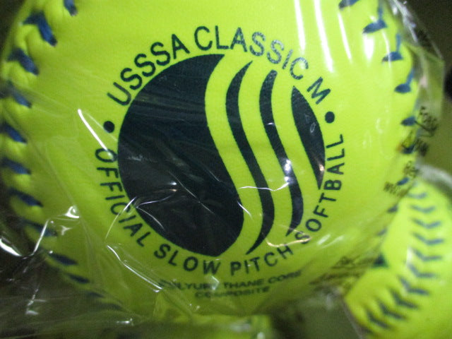 Load image into Gallery viewer, New Diamond Zulu 12&quot; Slowpitch USSSA Softball - 1 Dozen
