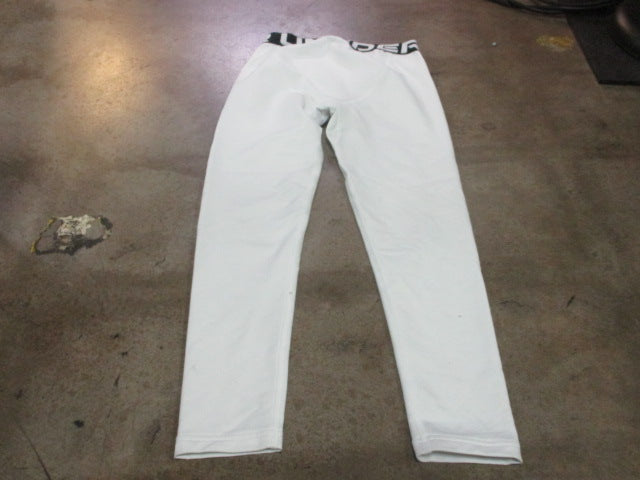 Load image into Gallery viewer, Used Under Armour Compression Leggings Size Youth Medium
