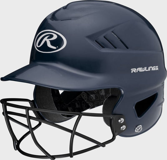New Rawlings Coolflo Batting Helmet w/ Mask 6 1/2 - 7 1/2