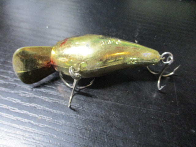 Load image into Gallery viewer, Used Cordell Big O Gold with Black Back Rattling Crankbait Lure
