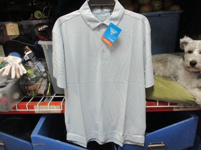 Load image into Gallery viewer, Columbia Golf Omni-Shade Sun Deflector Grey Polo Shirt Adult Size XL
