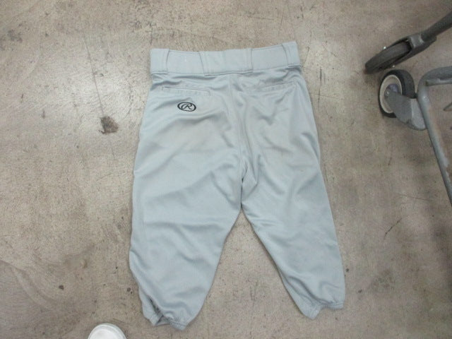 Load image into Gallery viewer, Used Rawlings Grey Knickers Basebball Pants Size Medium
