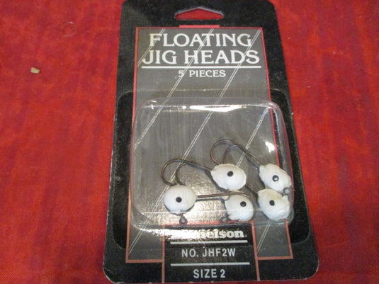 Danielson No. JHF2W Size 2 Floating Jig Heads 5 Pcs.