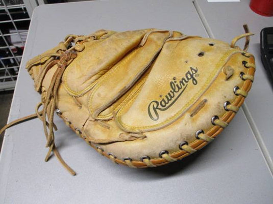 Used Rawlings Catchers Glove Tan