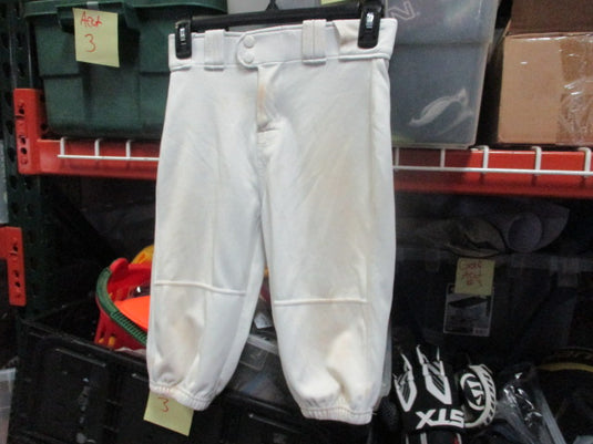 Used Rawlings White Knicker Baseball Pant Youth Medium