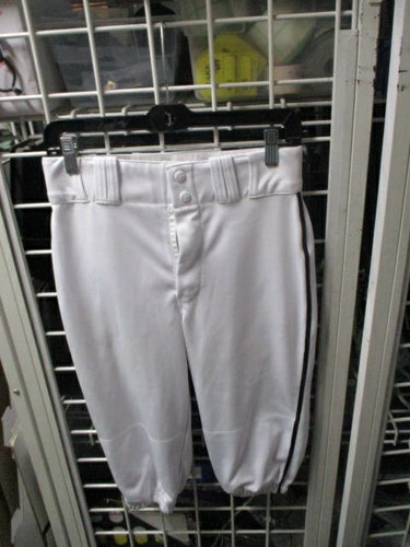 Used White and Black Piping Champro Knicker Bottom Pants Youth Size XLarge